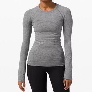 Lululemon gray swiftly tech Long sleeve